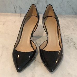 J. Crew Women’s Black Patent Valentina D’Orsay Pump Size 9